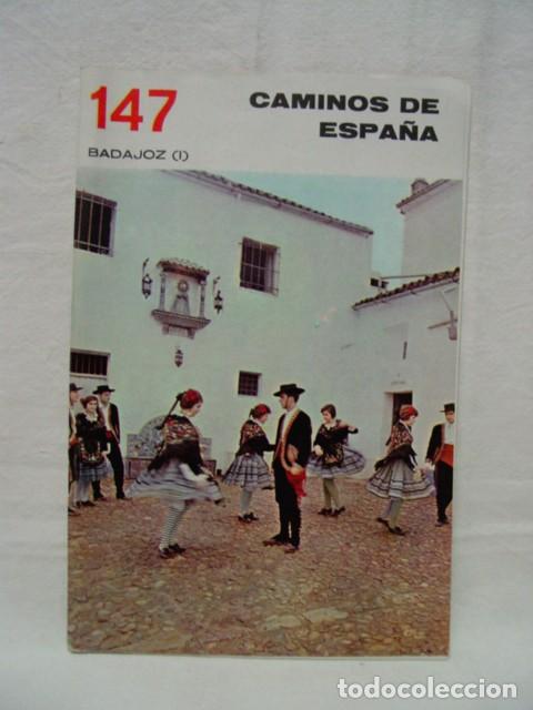 Brochures de tourisme: Caminos de Espa&ntilde;a. Badajoz I. N&ordm; 147 A&ntilde;os 60?. Ed. Compa&ntilde;&iacute;a Espa&ntilde;ola de Penicilina. CEPA. 20 p&aacute;gina