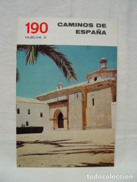 Brochures de tourisme: Huelva II. N&ordm; 190 A&ntilde;os 50?. Ed. Compa&ntilde;&iacute;a Espa&ntilde;ola de Penicilina. 20 p&aacute;ginas. Contiene textos, fotog