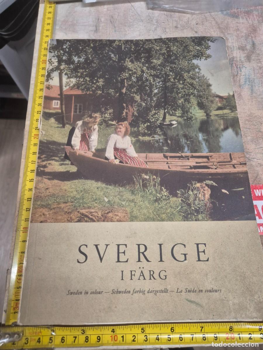 Brochures de tourisme: Sverige ifarg 1955 Suecia en color
