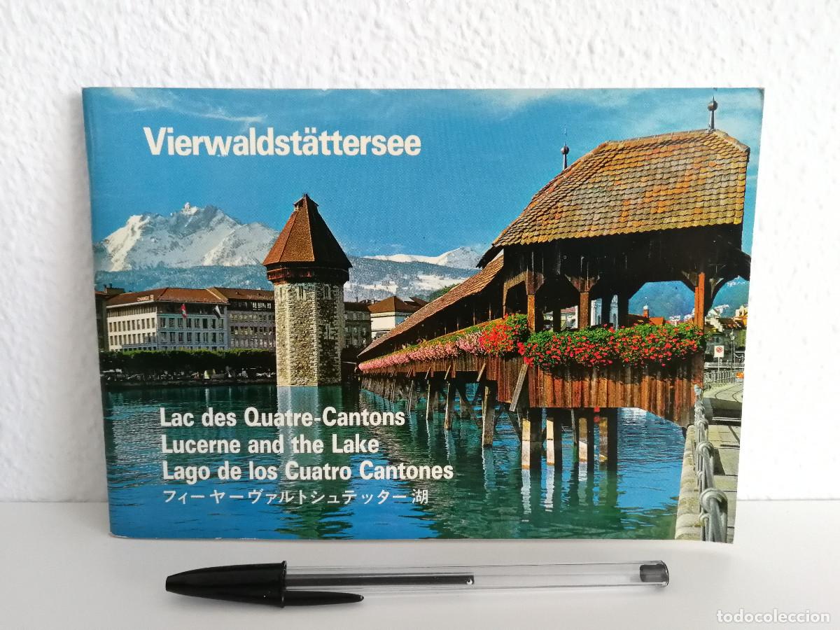 Travel Brochures: GUIA ORIGINAL - Lago de los Cuatro Cantones - A&Ntilde;O 1982 - Vierwaldst&auml;ttersee - TURISMO - SUIZA