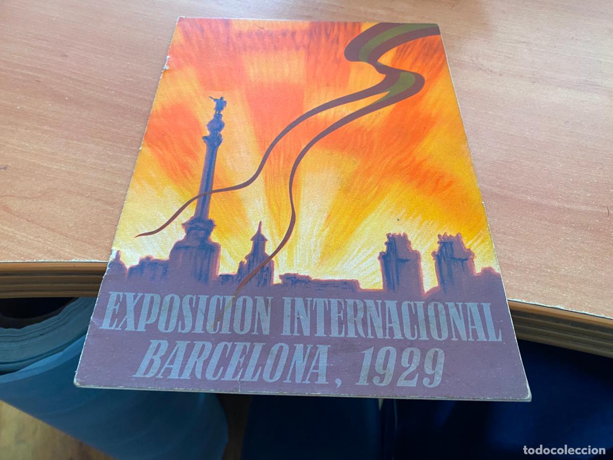 Travel Brochures: EXPOSICION INTERNACIONAL DE BARCELONA 1929 LIBRITO (COIM26)