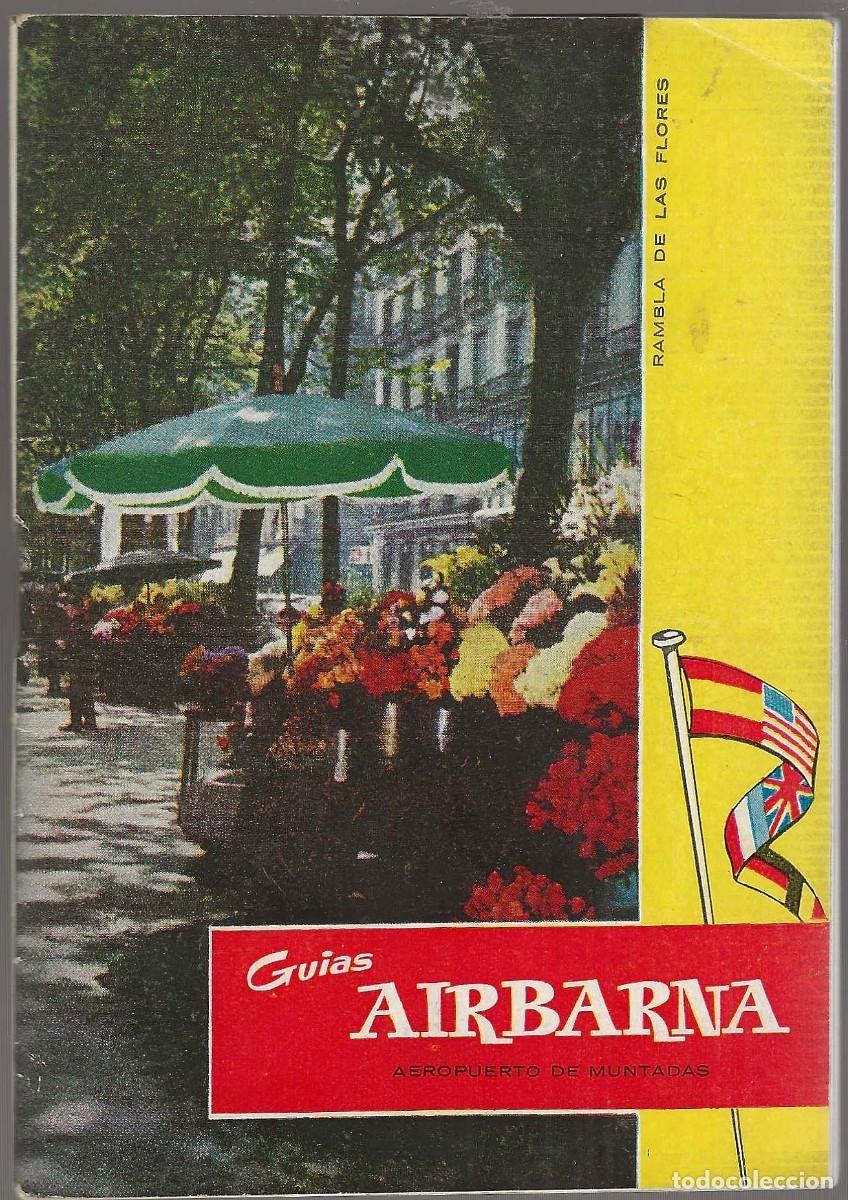 Brochures de tourisme: GUIAS AIRBARNA -- AEROPUERTO DE MUNTADAS -- 1959