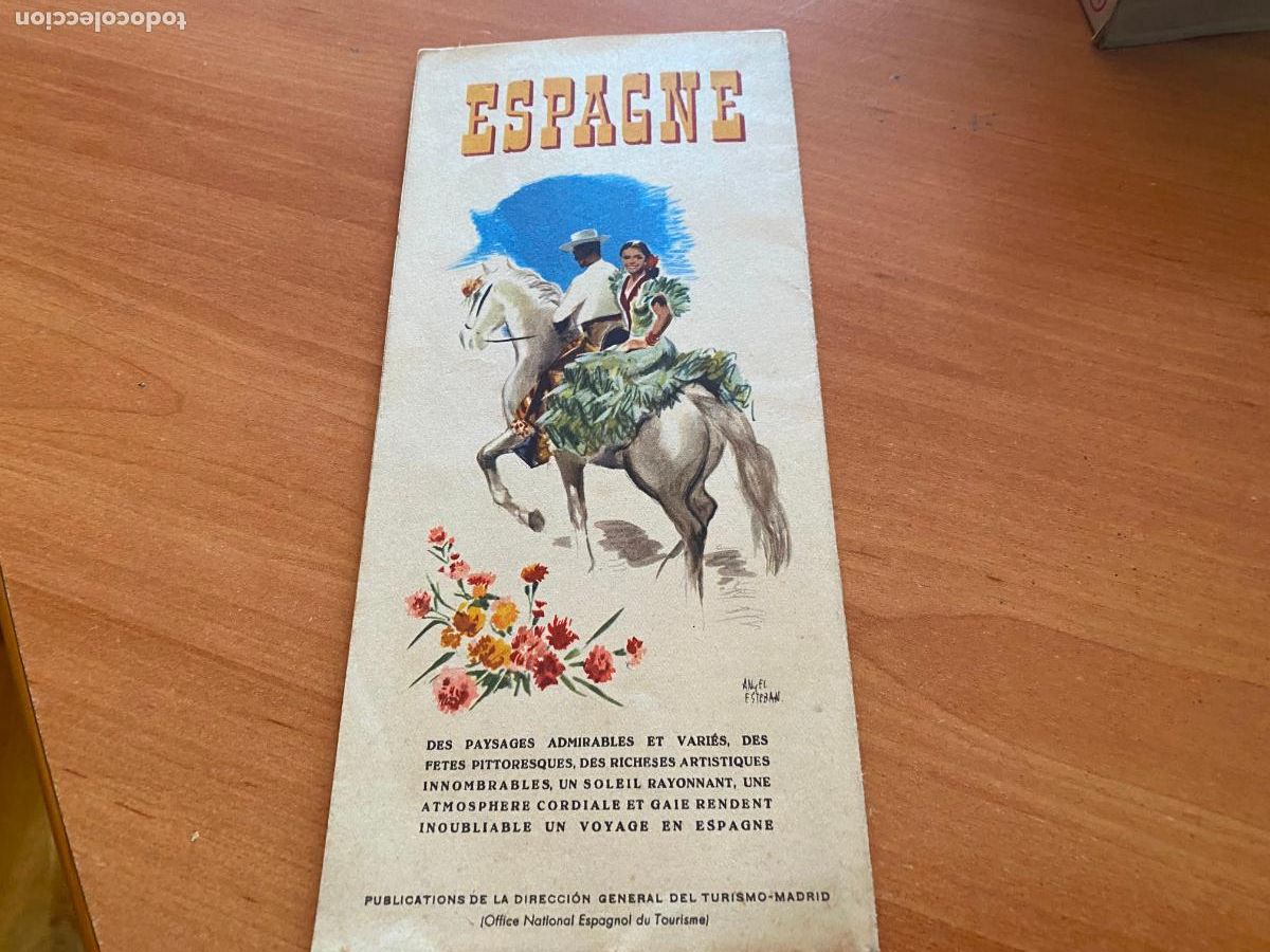 Brochures de tourisme: ESPAGNE. FOLLETO TURISMO DESPLEGABLE EN FRANCES (COIM26)