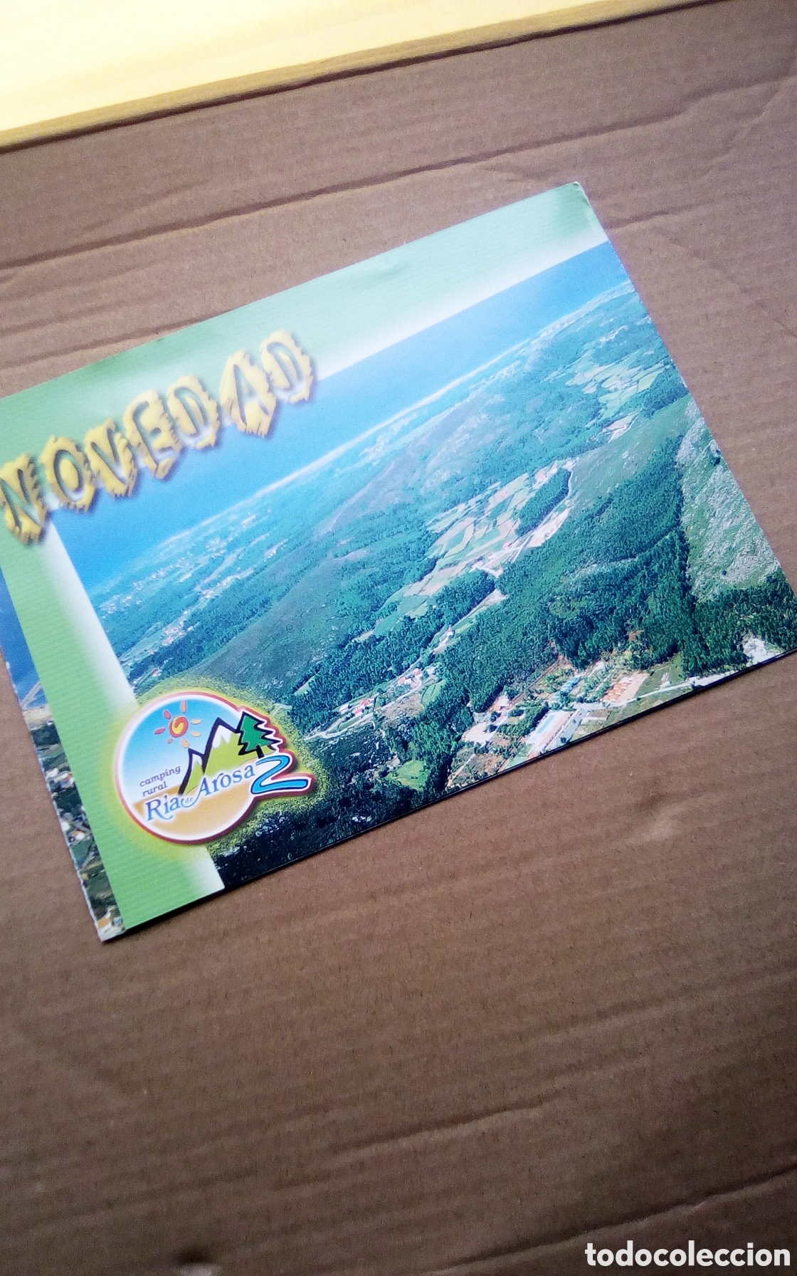 Brochures de tourisme: Folleto publicidad R&iacute;a de Arosa (A Coru&ntilde;a). A&ntilde;os 90s.