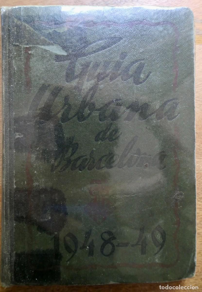 Brochures de tourisme: GUIA URBANA BARCELONA 1948-49 -ARNALDO GASSO