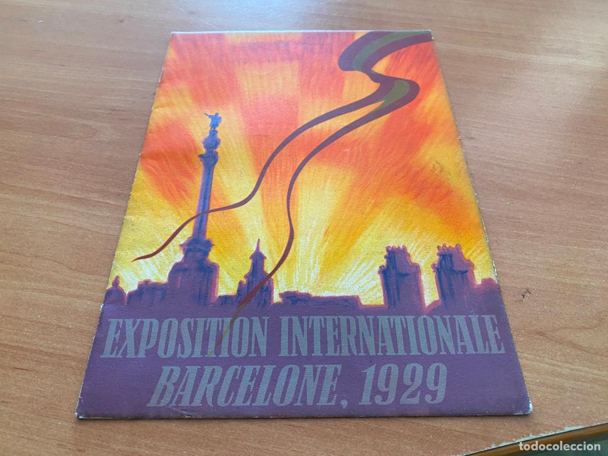 Travel Brochures: EXPOSITION INTERNATIONALE BARCELONE 1929. EN FRANCES (COIM26)
