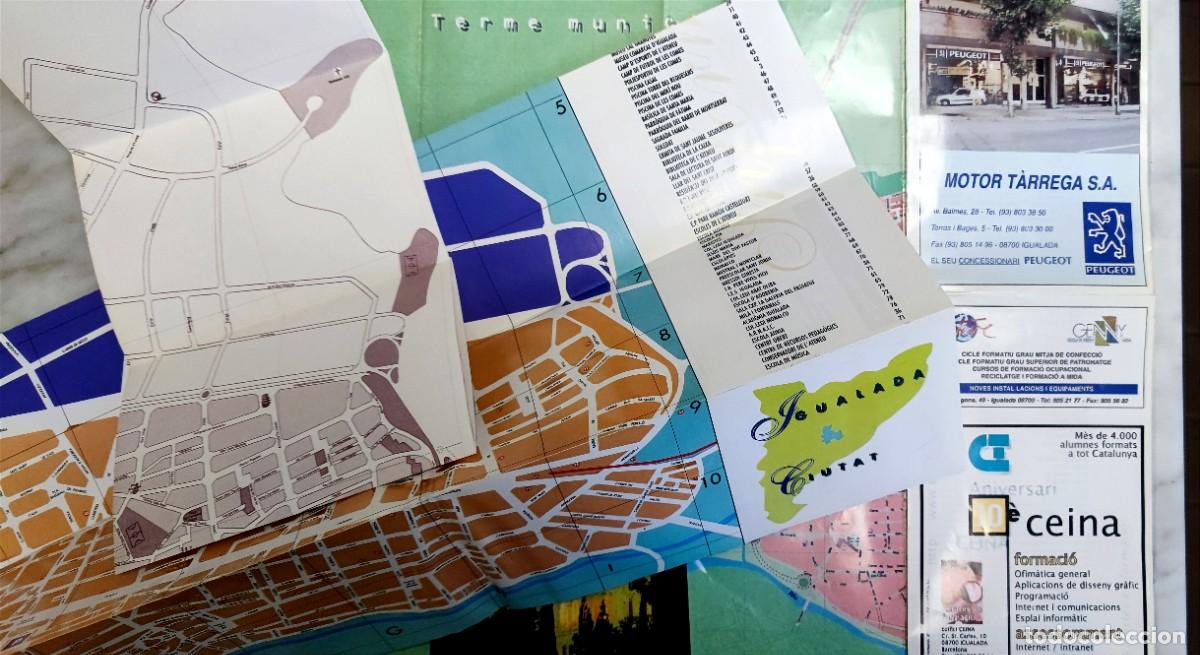 Folletos de turismo: IGUALADA - GUIAS PLANOS - Foto 2