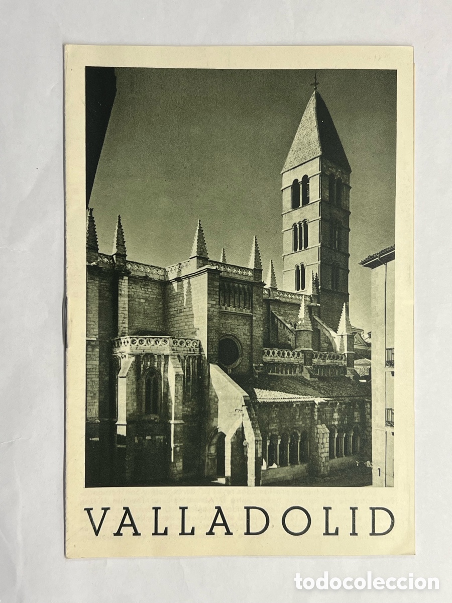 Travel Brochures: VALLADOLID. Edita Junta Provincial de Turismo (h.1960?) Huecograbado Arte Bilbao