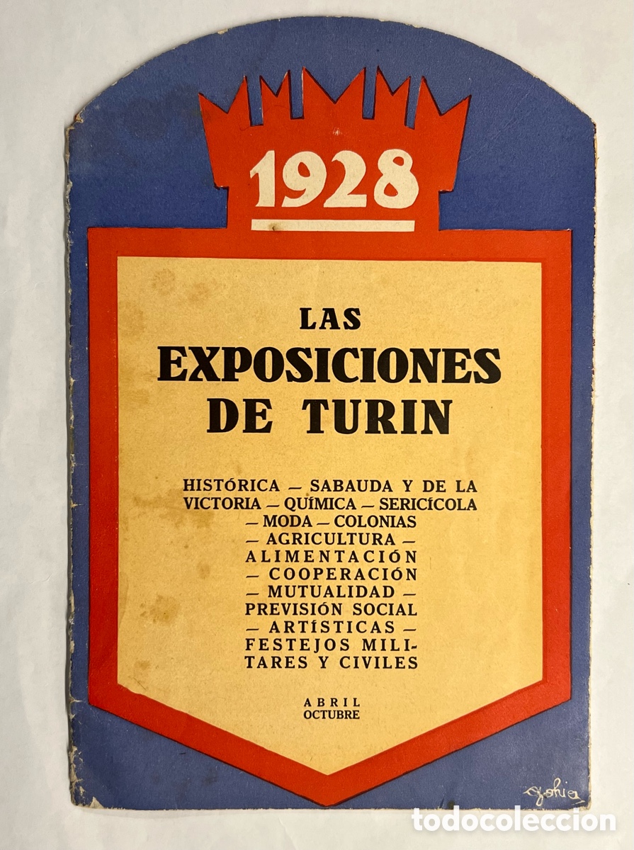 Travel Brochures: TUR&Iacute;N TURINO. Exposici&oacute;n Universal.. Desplegable turismo (a.1928)