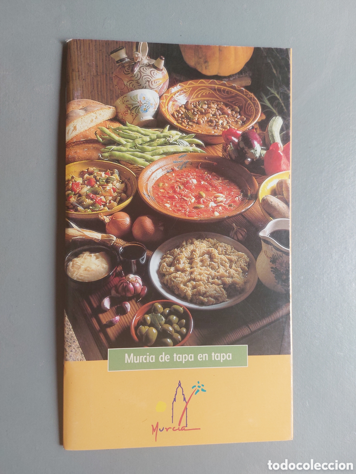 Travel Brochures: Folleto Murcia de tapa en tapa turismo a&ntilde;o 2002