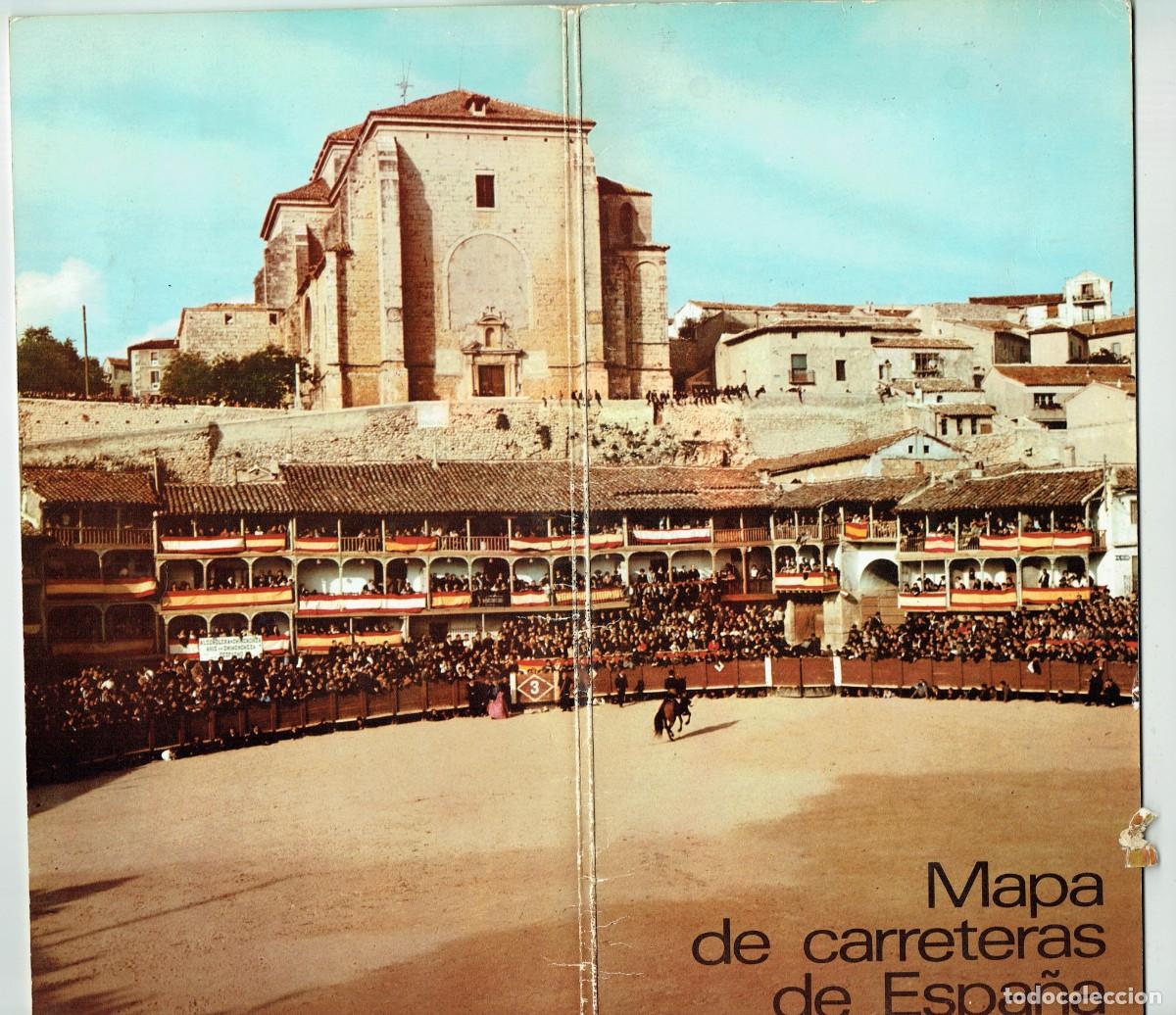 Travel Brochures: MAPA DE CARRETERA DE ESPA&Ntilde;A. FARM&Aacute;CEUTICA Y M&Eacute;DICA, ROCHA &iquest;1960?. (C/A29)