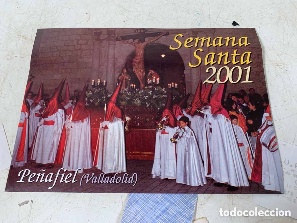 Folletos de turismo: 01_ programa Semana Santa Pe&ntilde;afiel 2001 - Foto 1