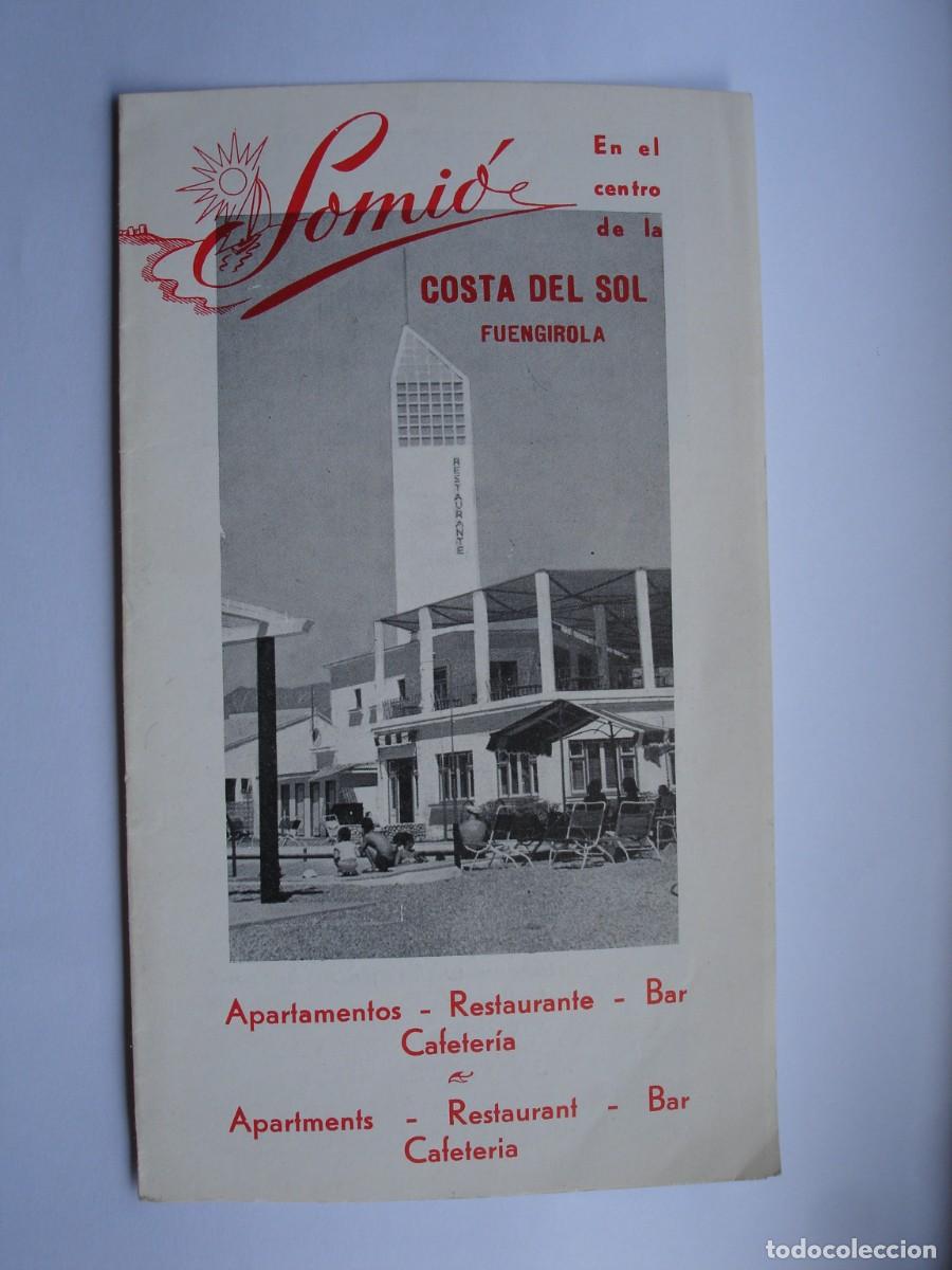 Travel Brochures: FOLLETO SOMIO FUENGIROLA MALAGA.1961 FOTOS