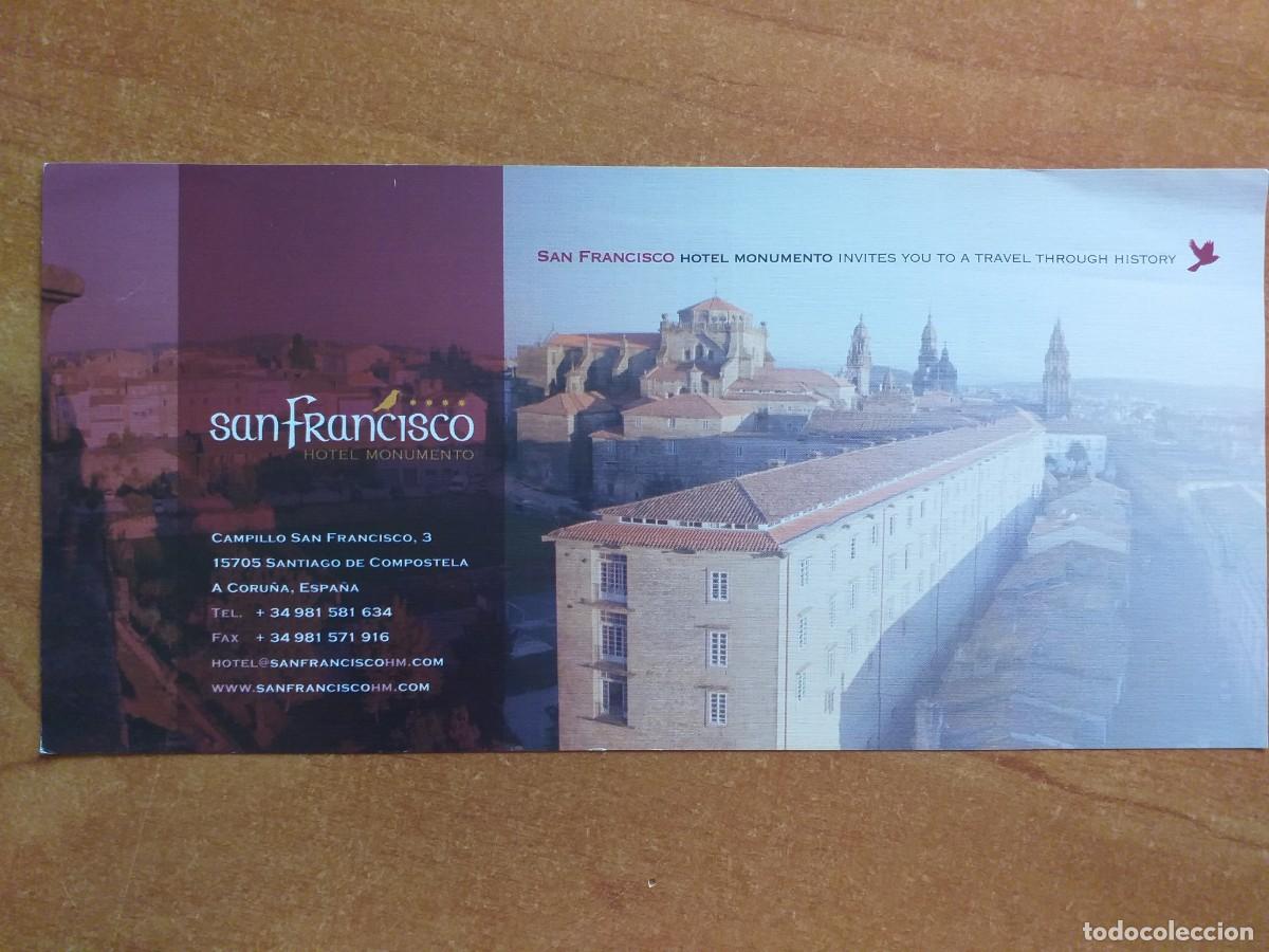 Travel Brochures: FOLLETO PUBLICITARIO HOTEL MONUMENTO SAN FRANCISCO - SANTIAGO DE COMPOSTELA