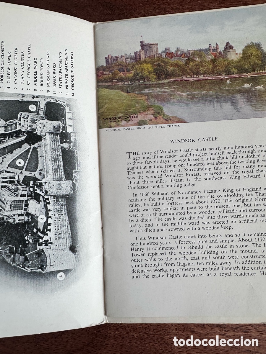 Folletos de turismo: Folleto Windsor Castle - Foto 2