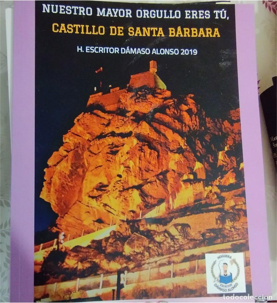 Brochures de tourisme: LLIBRETS LIBRO DE FOGUERES DE SANT JUAN ALICANTE HOGUERA ESCRITOR D&Aacute;MASO ALONSO 2.019
