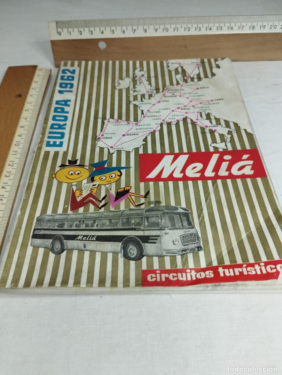Travel Brochures: Circuitos tur&iacute;sticos. Europa 1962. Meli&aacute;