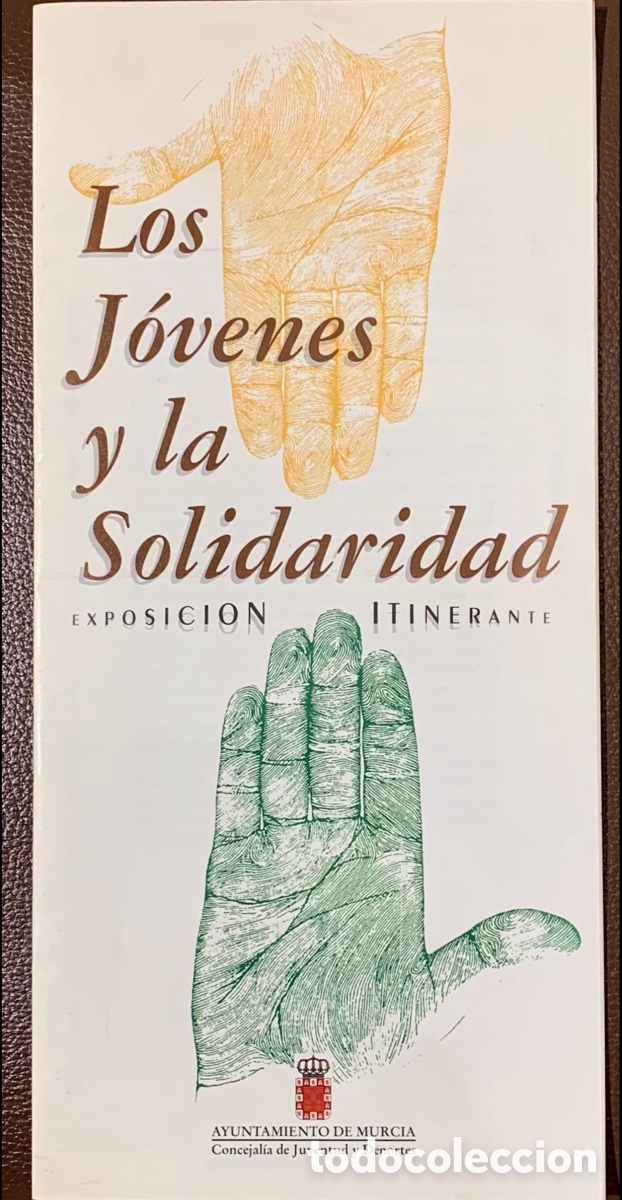 Travel Brochures: Folleto. Los J&oacute;venes y la Solidaridad. Exposici&oacute;n Itinerante. A&ntilde;os 80.