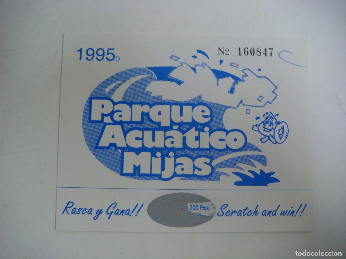 Travel Brochures: PARQUE ACUATICO MIJAS RASCA Y GANA A&Ntilde;O-1995 CAJ-N&ordm;4-SOB-N&ordm;.8