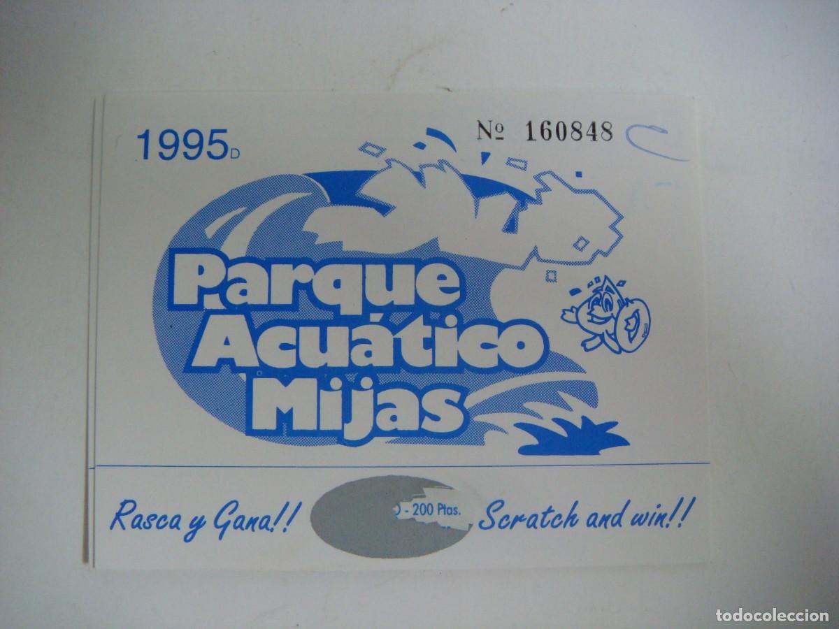 Travel Brochures: PARQUE ACUATICO MIJAS RASCA Y GANA A&Ntilde;O-1995 CAJ-N&ordm;4-SOB-N&ordm;.8