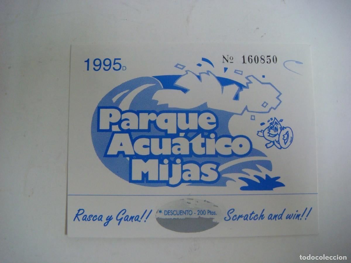 Travel Brochures: PARQUE ACUATICO MIJAS RASCA Y GANA A&Ntilde;O-1995 CAJ-N&ordm;4-SOB-N&ordm;.8