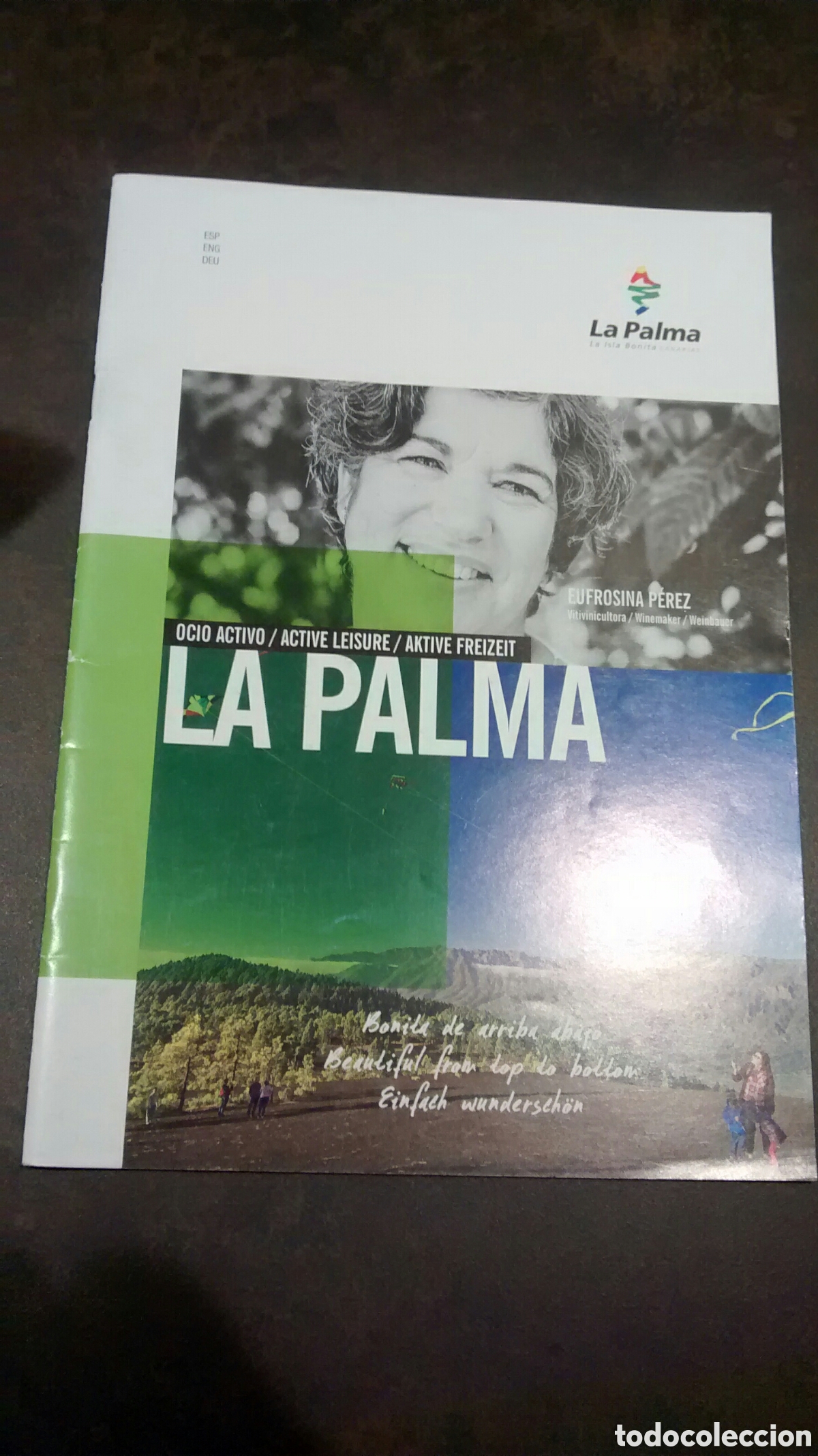 Travel Brochures: ISLA DE LA PALMA. OCIO ACTIVO, EN ESPA&Ntilde;OL, INGLES Y ALEMAN (A1)