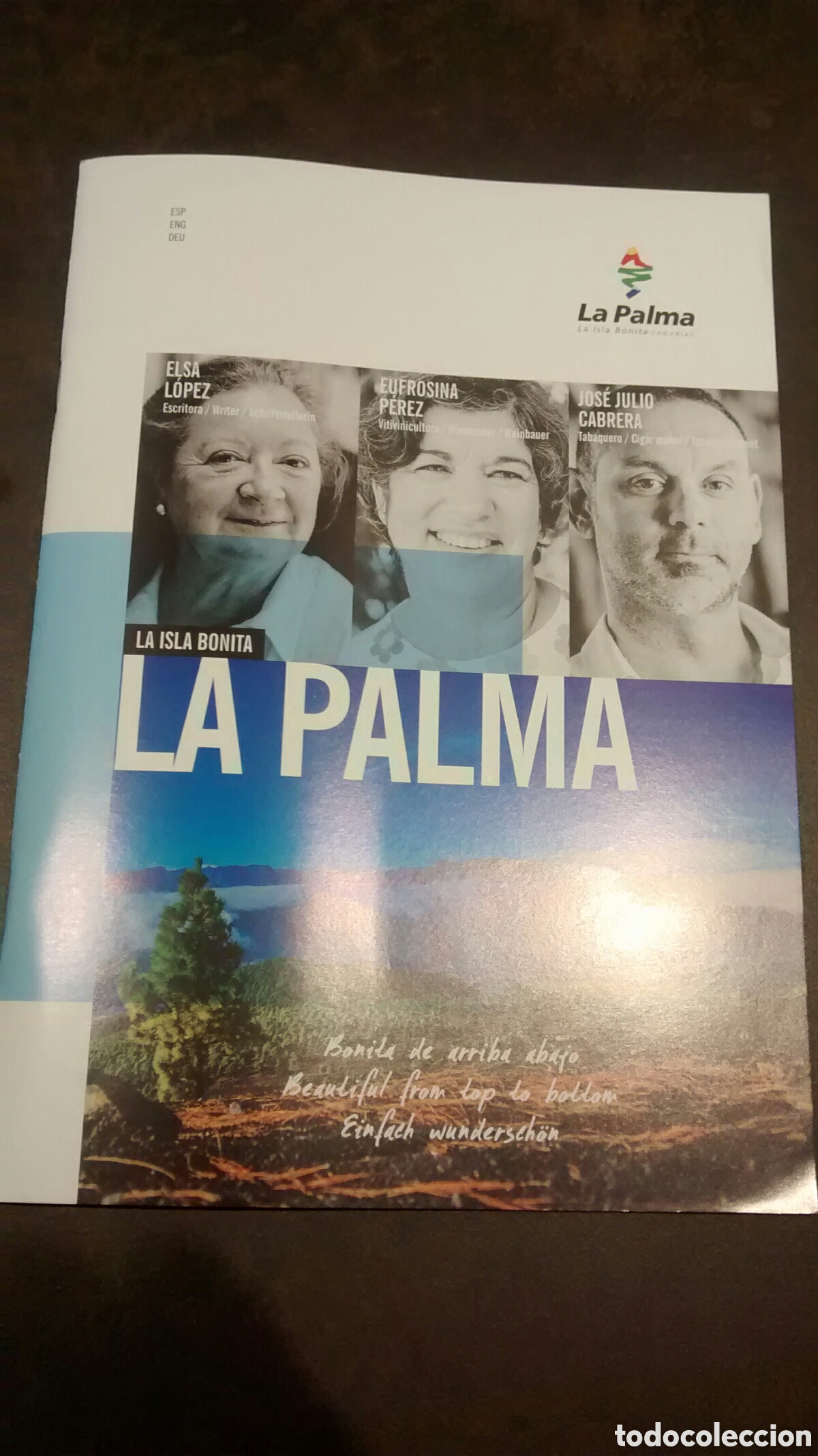 Travel Brochures: ISLA DE LA PALMA. EN ESPA&Ntilde;OL, INGLES Y ALEMAN (A1)