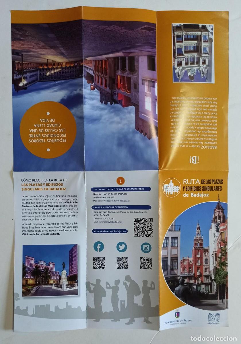 Travel Brochures: Folleto tur&iacute;stico Ayuntamiento de Badajoz &rdquo;Ruta de las plazas y edificios singulares.