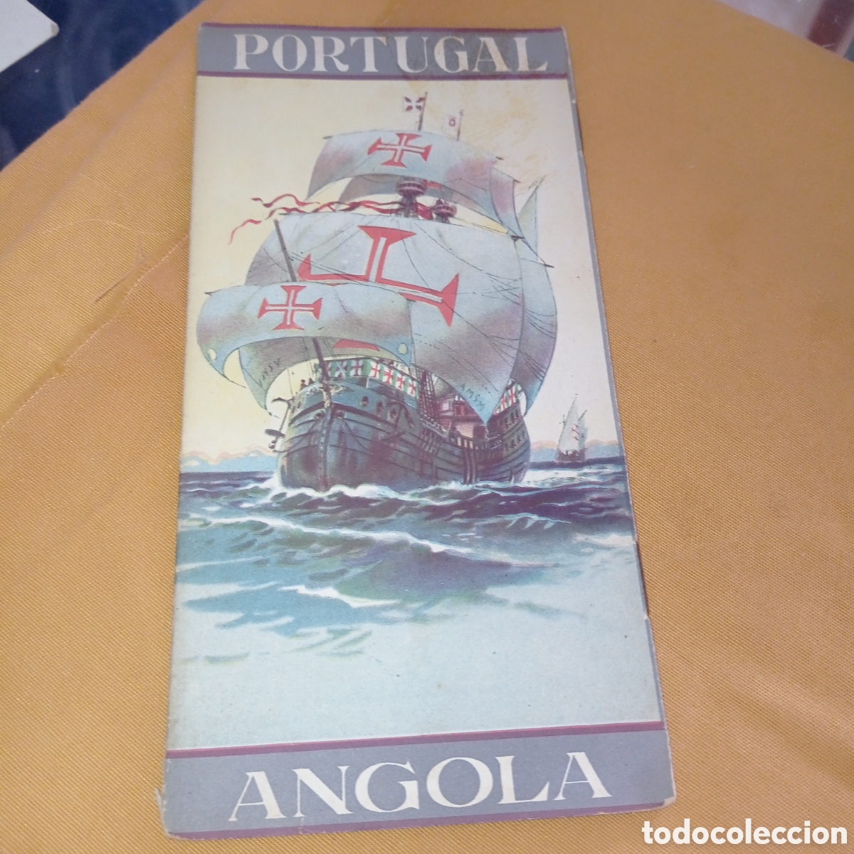 Travel Brochures: ANGOLA,PORTUGAL,Antigua gu&iacute;a informativa , mapas y fotograf&iacute;as,cuando Angola era colonia de Portugal