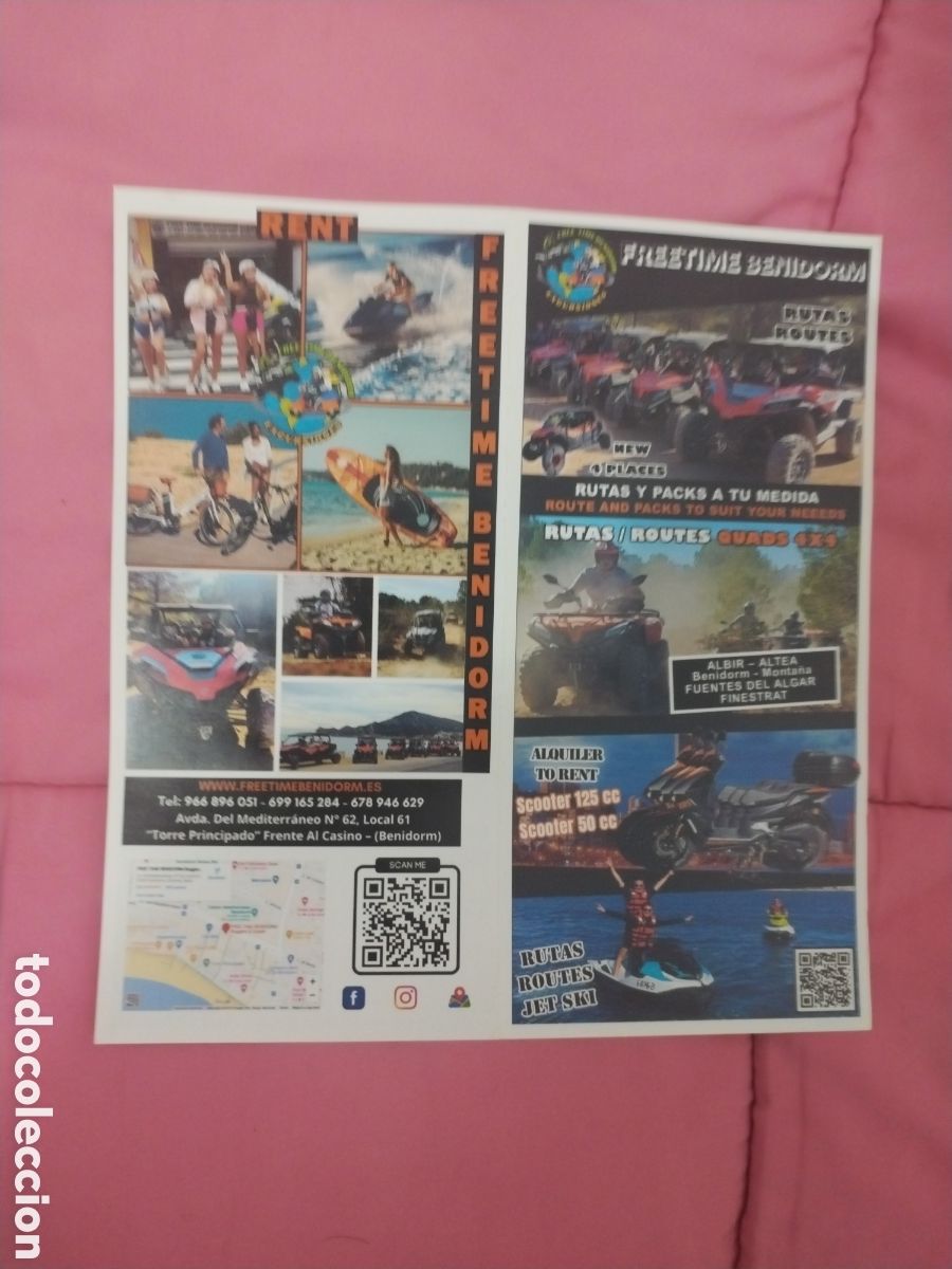 Brochures de tourisme: FREE TIME BENIDORM folleto