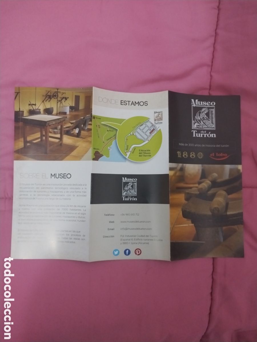 Brochures de tourisme: MUSEO DEL TURRON folleto