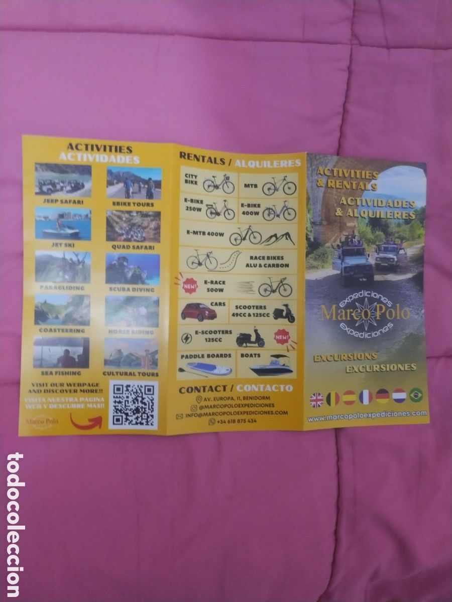 Brochures de tourisme: EXPEDICIONES MARCO POLO