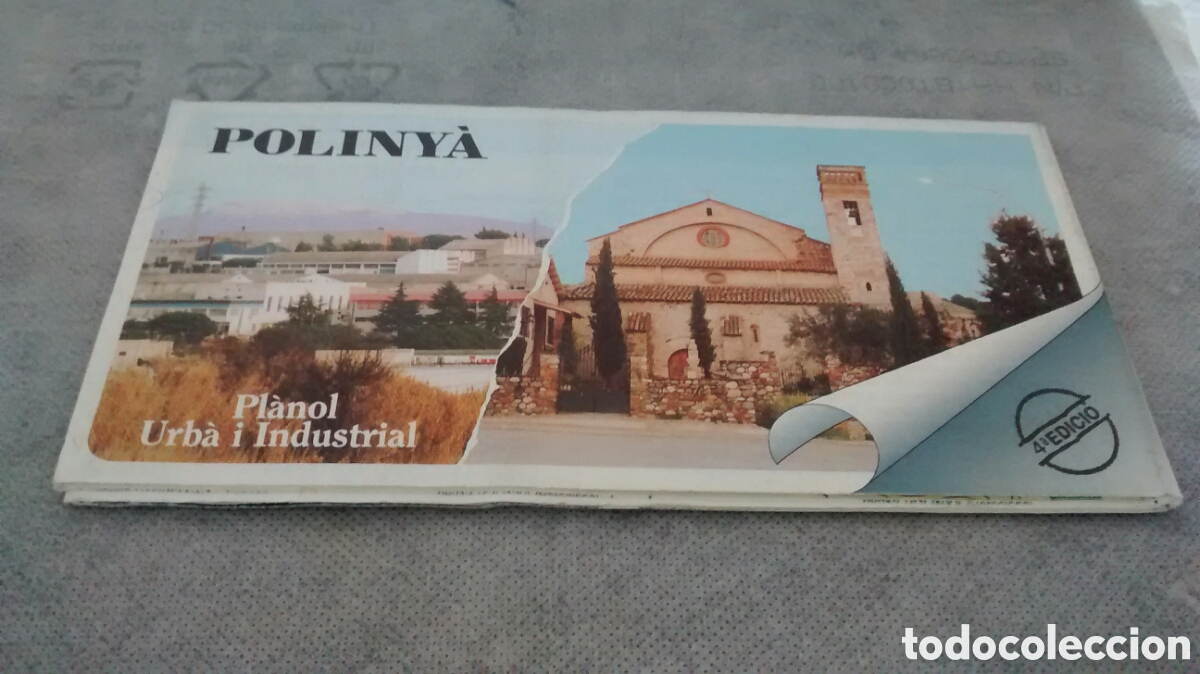 Brochures de tourisme: PLANOL URBA I INDUSTRIAL DE POLINYA