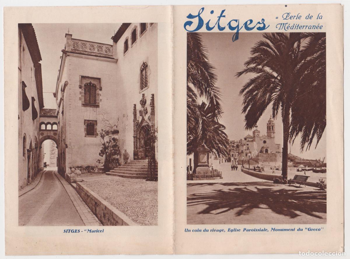 Brochures de tourisme: SITGES PERLE DE LA M&Eacute;DITERRAN&Eacute;E &ndash; FOLLETO DE TURISMO