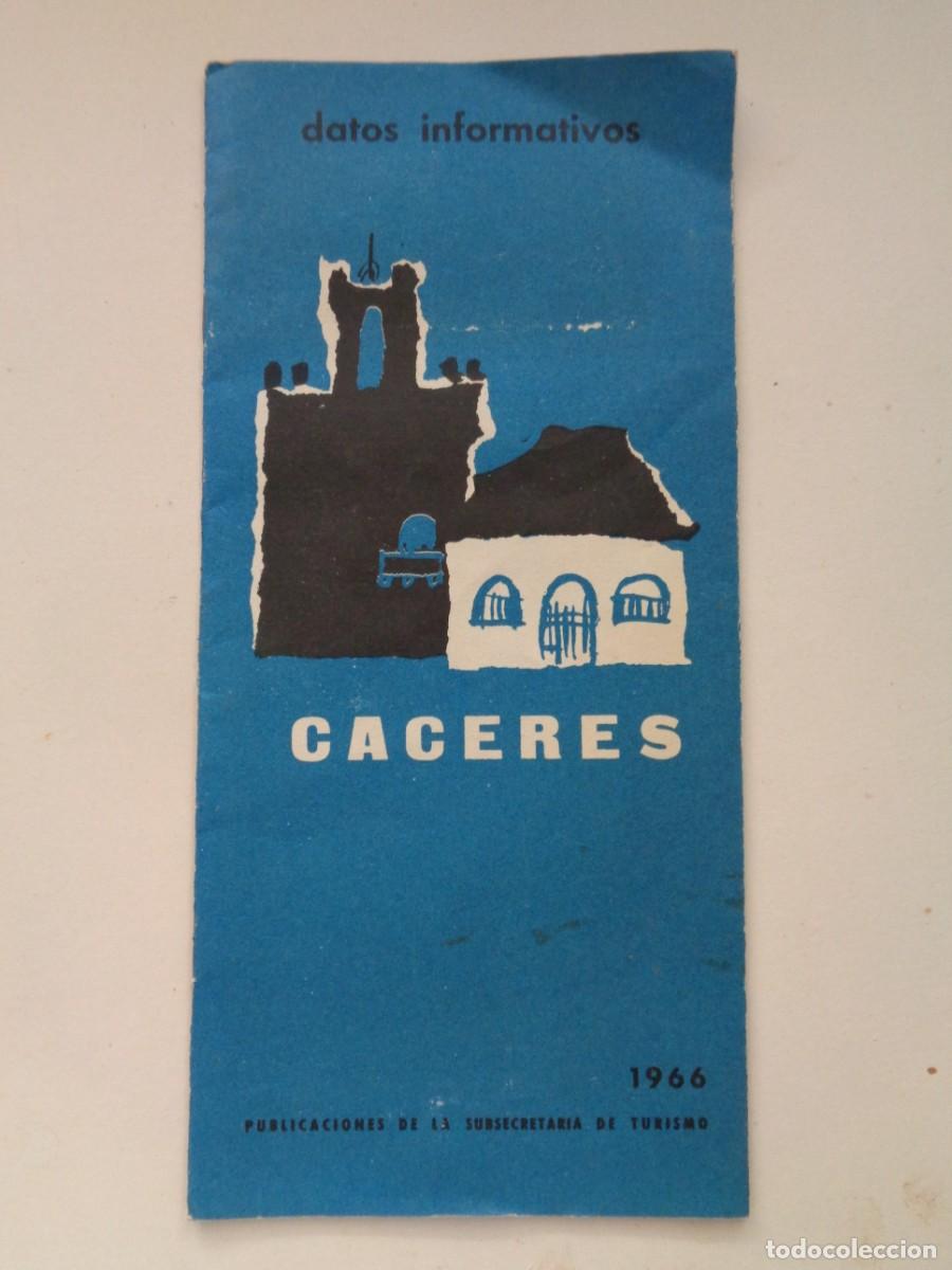 Travel Brochures: FOLLETO TURISTICO DE CACERES , 1966