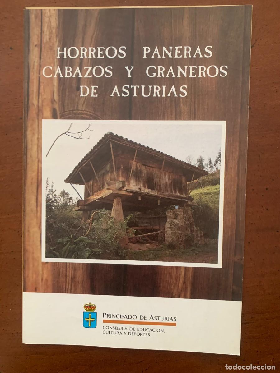 Tourismusbrosch&uuml;ren: (Folleto) Horreos, paneras, cabazos y graneros de Asturias
