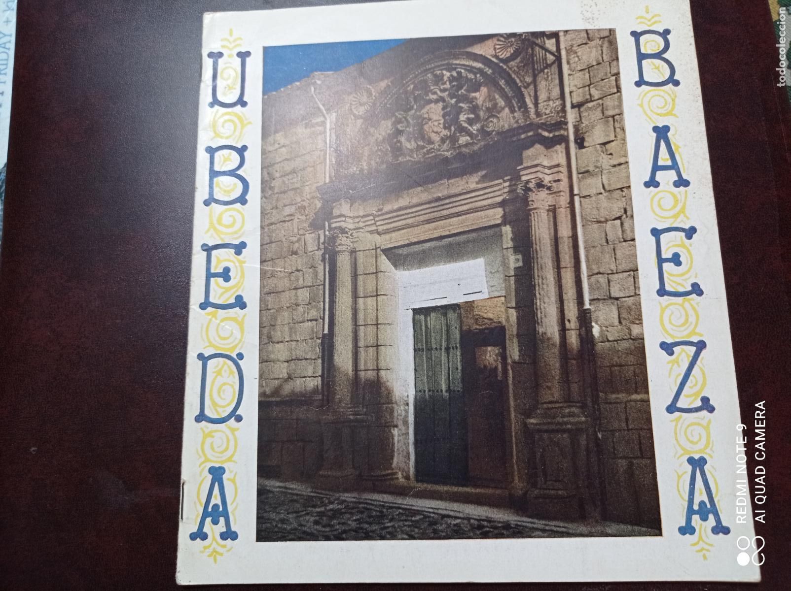 Tourismusbrosch&uuml;ren: ANTIGUA GUIA TURISTICA DE UBEDA Y BAEZA. ILUSTRADO. 18 PP DIRECCI&Oacute;N GENERAL DE TURISMO.