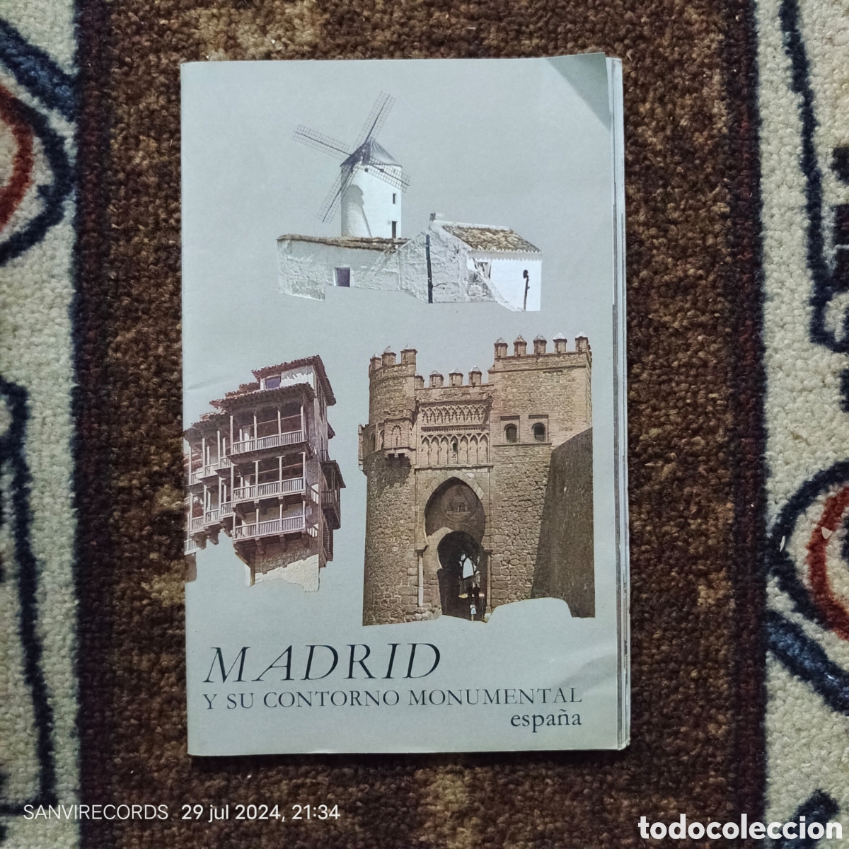 Tourismusbrosch&uuml;ren: MADRID Y SU CONTORNO MONUMENTAL (ESPA&Ntilde;A)