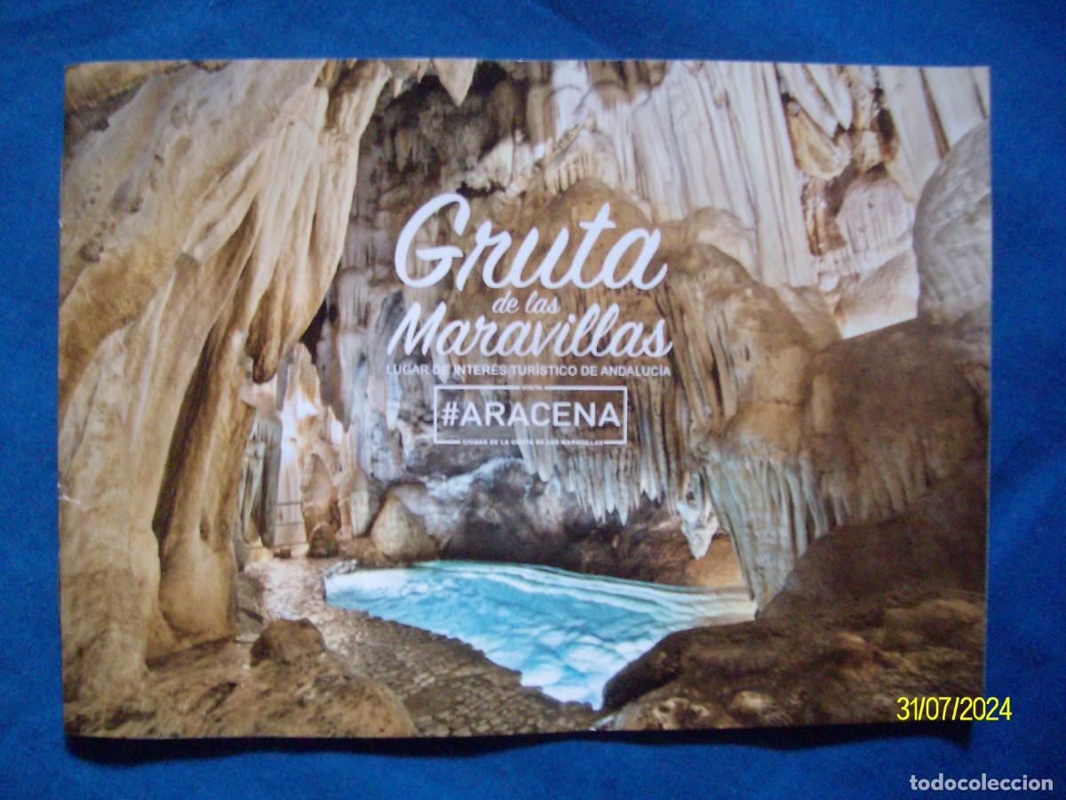 Travel Brochures: LIBRO EXPLICATIVO GRUTA DE LAS MARAVILLAS ARACENA HUELVA 2024