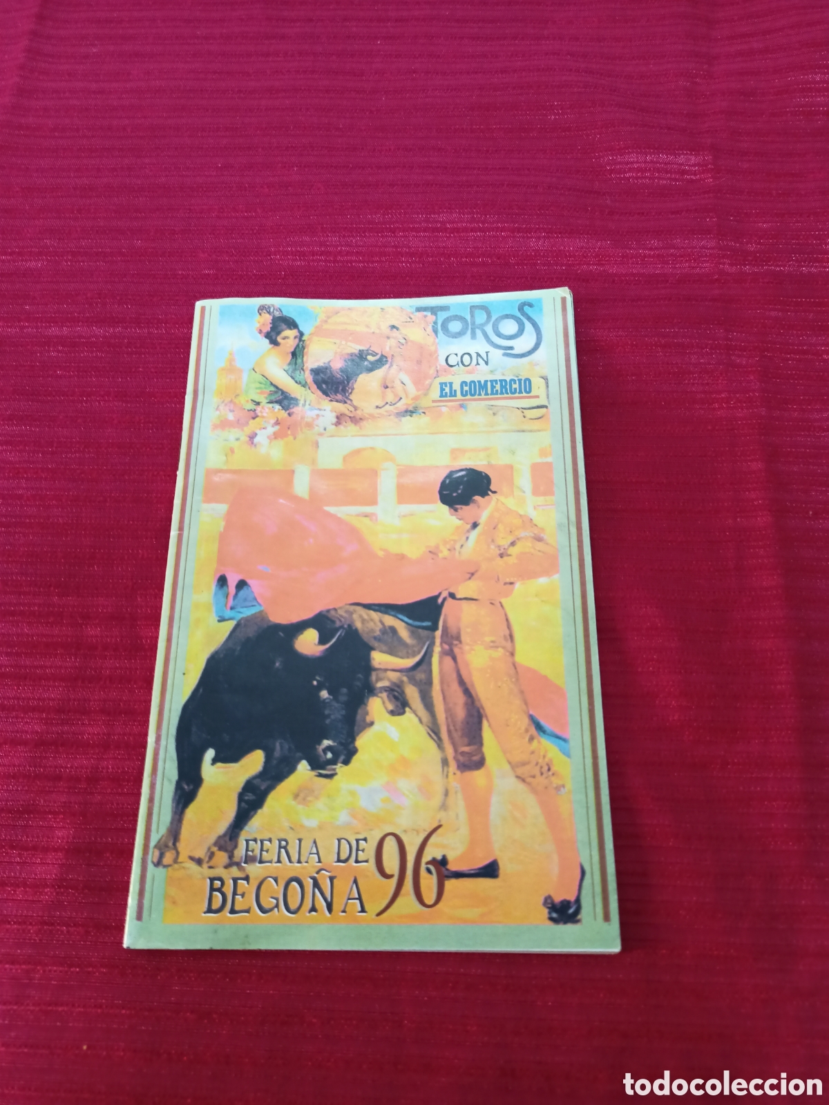 Folhetos de turismo: Folleto Feria de Bego&ntilde;a 96 Gij&oacute;n Asturias