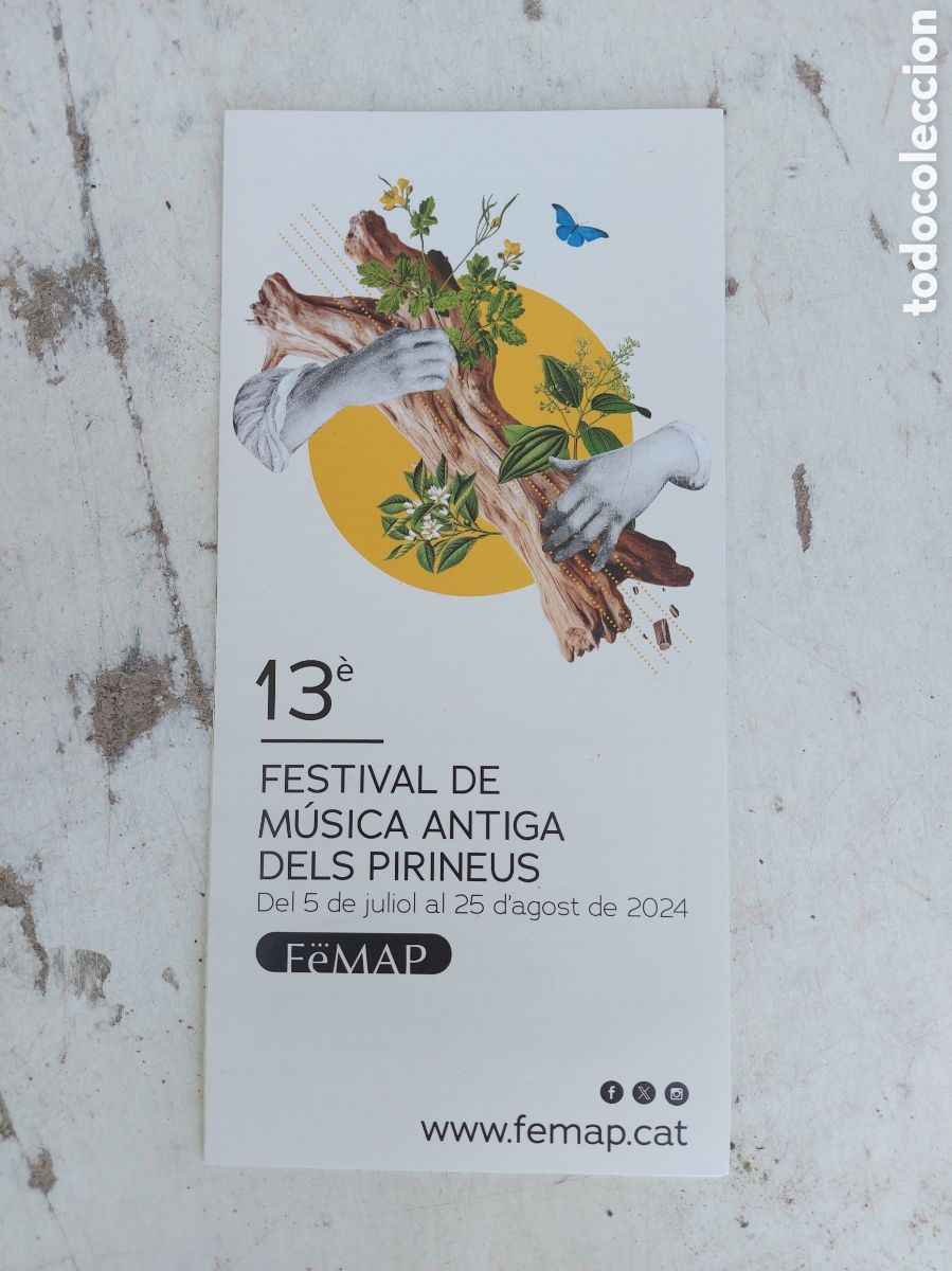 Folletos de turismo: FESTIVAL DE MUSICA ANTIGA DELS PIRINEUS
