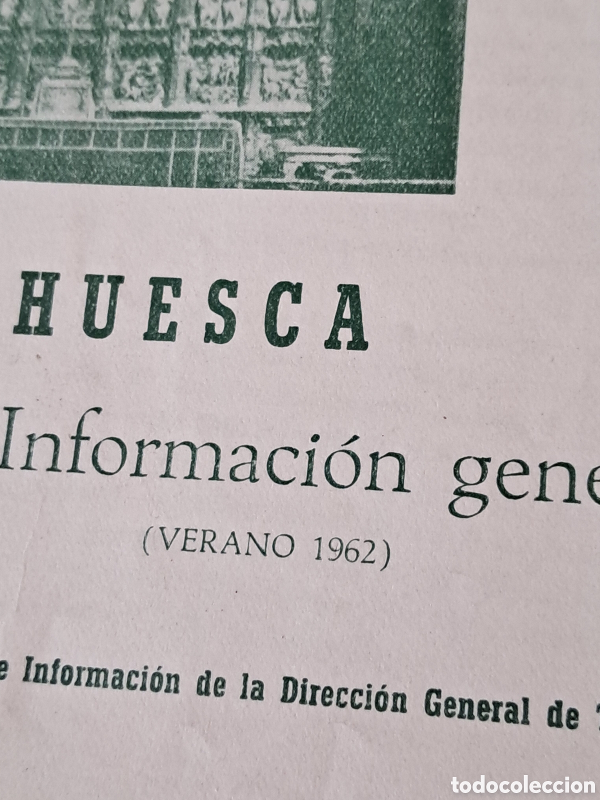 Travel Brochures: FolletoTurismo Huesca 1962