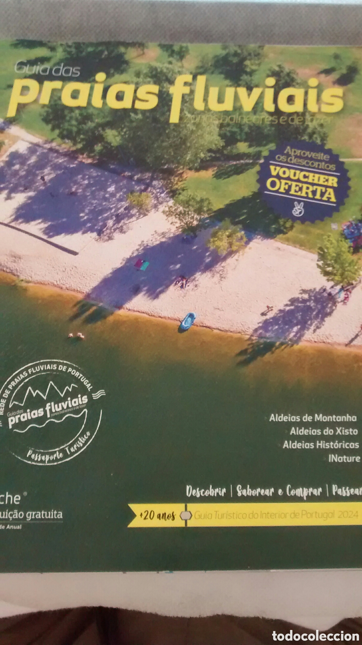 Folhetos de turismo: GUIA DAS PRAIAS FLUVIAIS. PORTUGAL