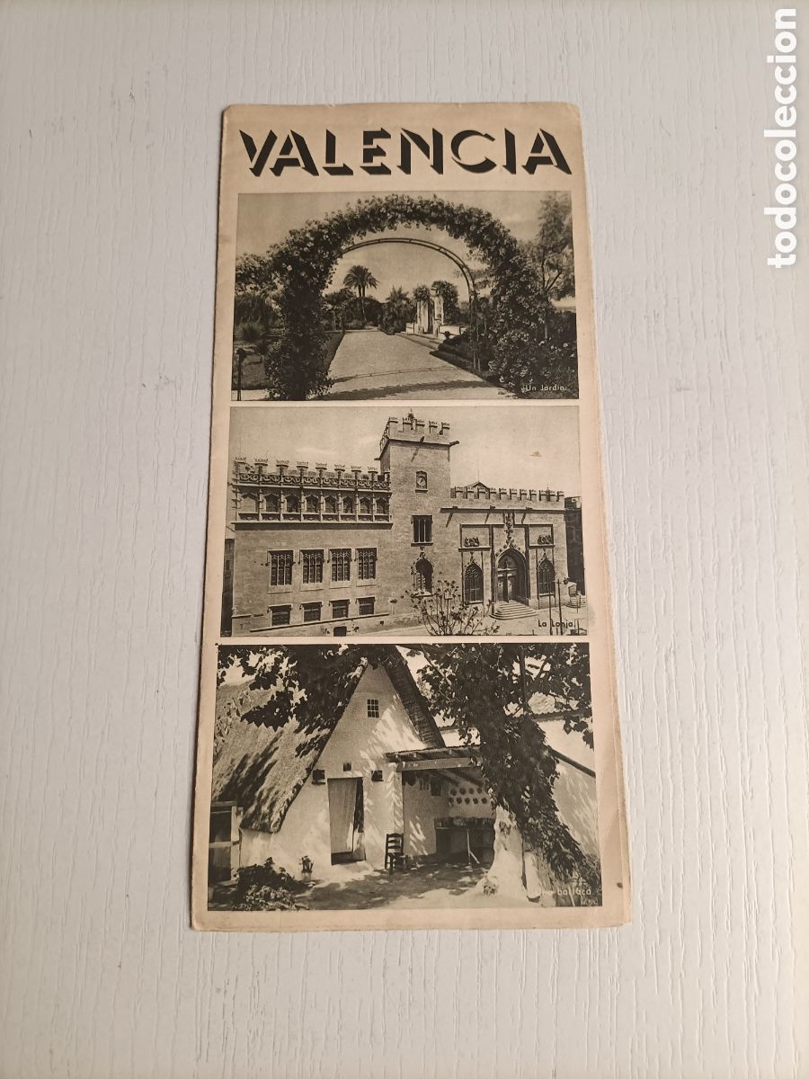 Tourismusbrosch&uuml;ren: Tr&iacute;ptico Valencia. Publicaci&oacute;n y direcci&oacute;n general del turismo. Temas valencianos
