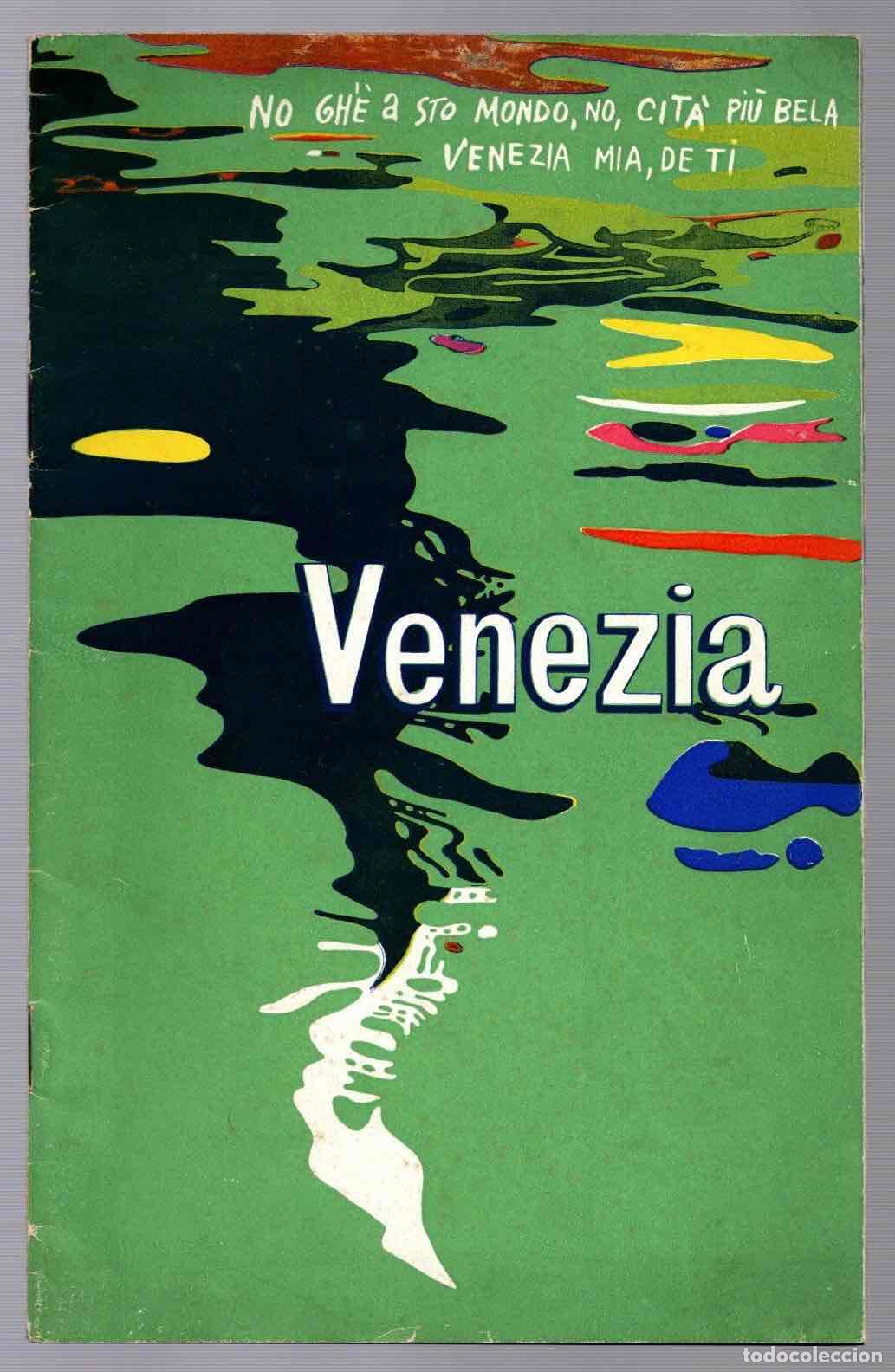 Travel Brochures: FOLLETO TURISMO VENEZIA. 1951. TEXTOS ITALIANO, FRANCES, INGLES Y ALEMAN