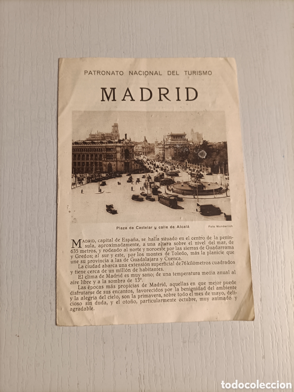 Travel Brochures: Madrid. Patronato Nacional del turismo