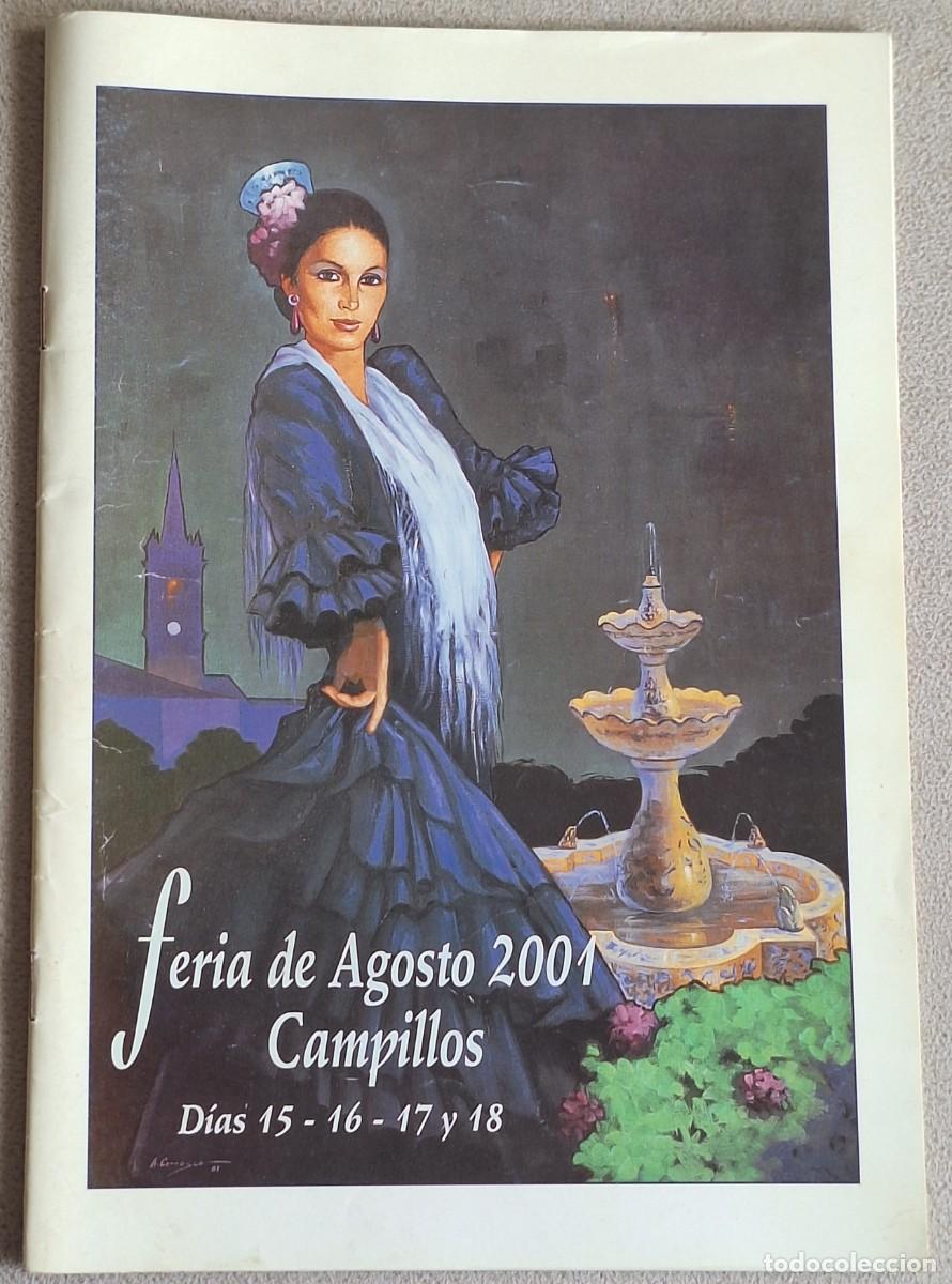 Travel Brochures: PROGRAMA FERIA DE AGOSTO &middot; D&Iacute;AS 15, 16, 17 Y 18 DE AGOSTO DE 2001 EN CAMPILLOS (M&Aacute;LAGA)