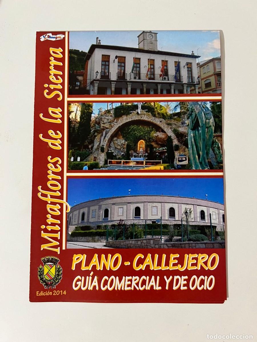 Tourismusbrosch&uuml;ren: PLANO CALLEJERO, GUIA COMERCIAL Y DE OCIO MIRAFLORES DE LA SIERRA EDICION 2014