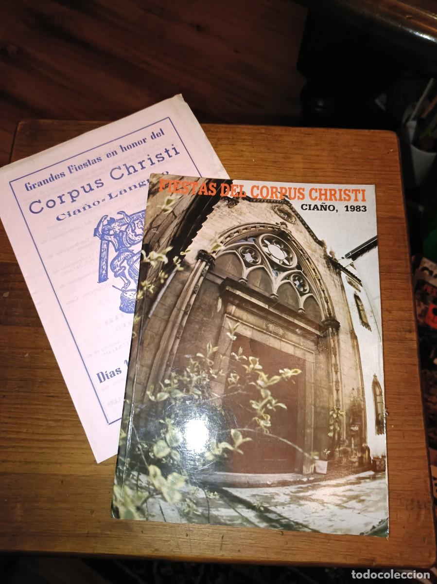 Tourismusbrosch&uuml;ren: PROGRAMA PORFOLIO REVISTA FIESTAS CORPUS CHRISTI CIA&Ntilde;O LANGREO A&Ntilde;O 1983