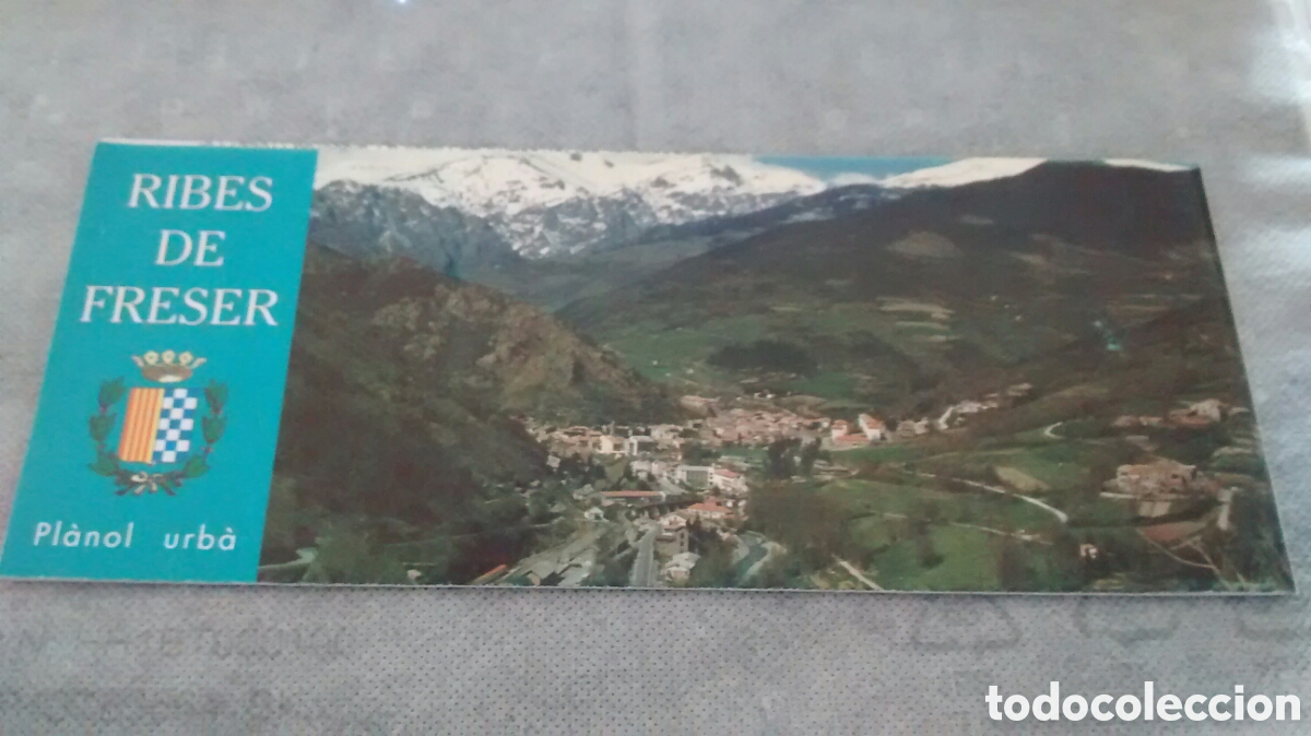 Tourismusbrosch&uuml;ren: RIBES DE FRESER. PLANOL URBA. DESPLEGABLE